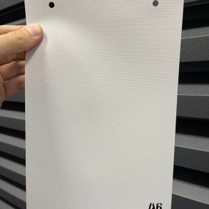 ціна А6 Тканна ролета на вікно Elit 19 з білою планкою
