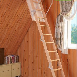 Сходи Драбина для горища BUKWOOD Mini Eco - 100*80*280 Івано-Франківськ
