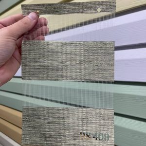 ціна DN 409 Тканна ролета на вікно Elit 19 з планкою Білий - Тканина День/Ніч Івано-Франківськ