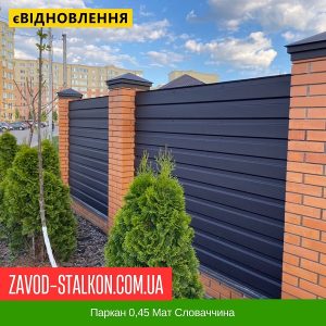 ціна Паркан 0,45 Мат Словаччина Івано-Франківськ