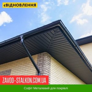 ціна Софіт Металевий для даху - Словаччина 0,45 Мат Івано-Франківськ