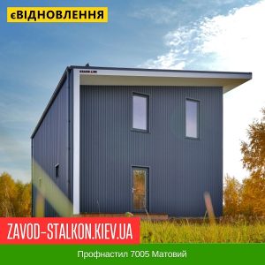 Профнастил 7005 Ral Матовий